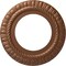 Ekena Millwork Claremont Ceiling Medallion (Fits Canopies up to 7"), 10 5/8"OD x 5 3/4"ID x 1/2"P, Polished Copper CM10CLPOS - alternate 1